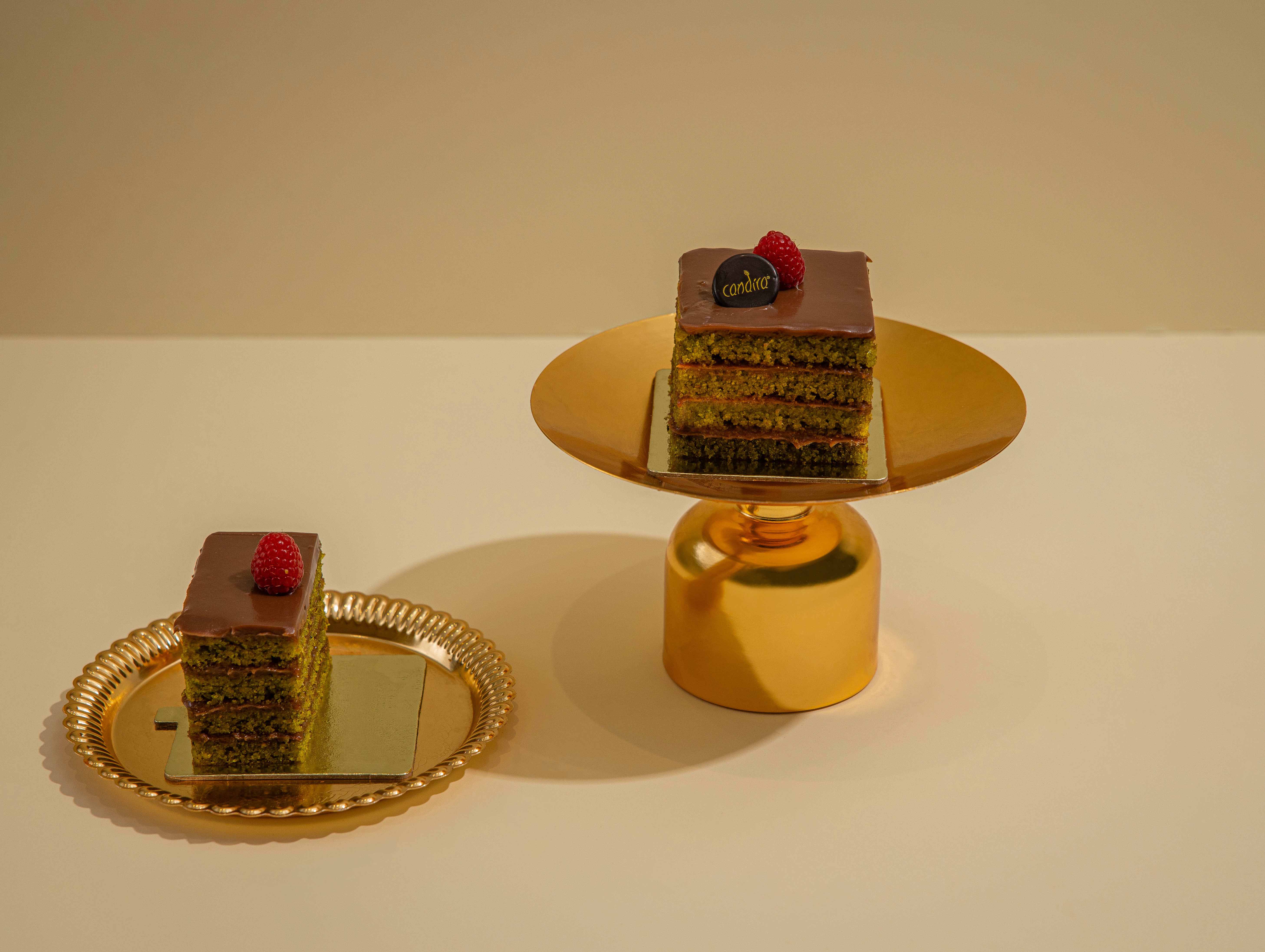 Nutella Pistachio Cake